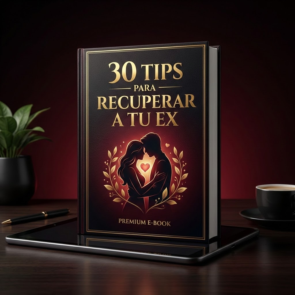 Mockup del producto 30 Tips para Recuperar A Tu Ex